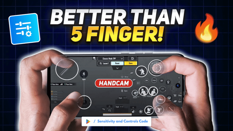 4-Finger Control Claw Settings | OP Hipfire & Fast Movement