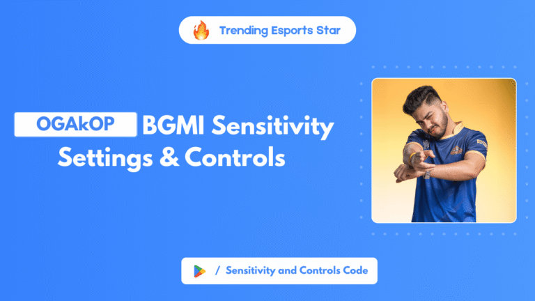 OGAkOP BGMI Sensitivity Settings & Controls