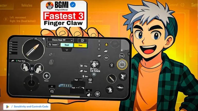 Best 3 Finger Control Claw Setup + Control Code